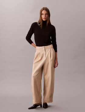 Pantalones chinos de pierna ancha ajustables