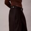 Pantalones chinos de pierna ancha ajustables Pantalones chinos de pierna ancha ajustables