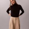 Pantalones chinos de pierna ancha ajustables Pantalones chinos de pierna ancha ajustables