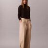Pantalones chinos de pierna ancha ajustables Pantalones chinos de pierna ancha ajustables