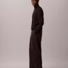 Pantalones chinos holgados de sarga Cotton Stretch de algodón