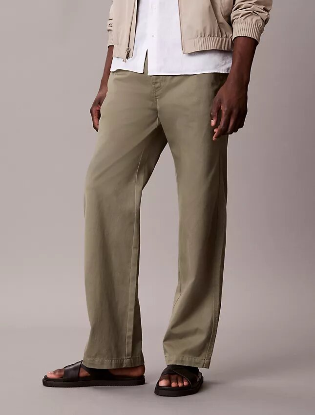 Pantalones chinos holgados estilo años 90 Pantalones chinos holgados estilo años 90