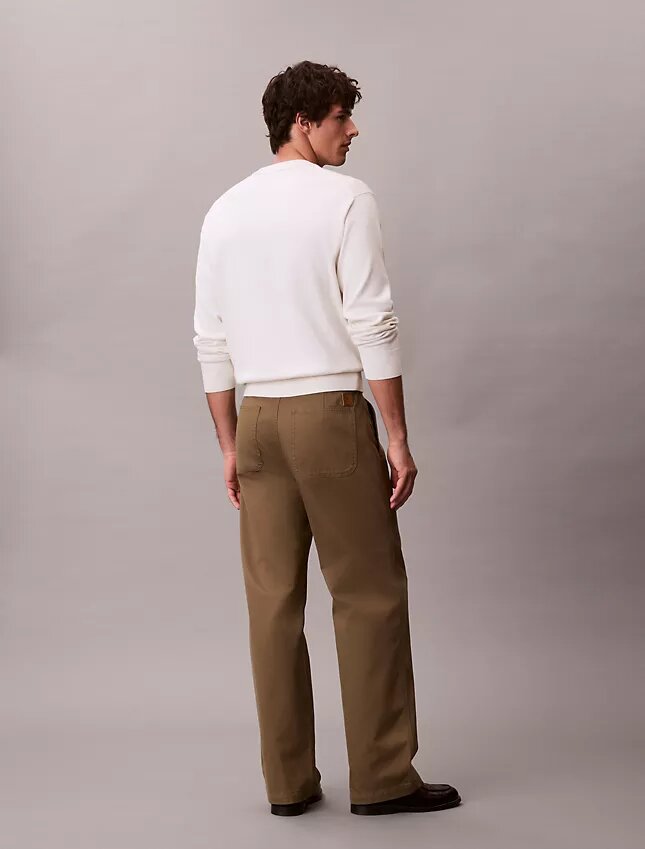 Pantalones chinos holgados estilo años 90 Pantalones chinos holgados estilo años 90