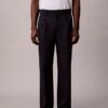Pantalones chinos rectos con pliegues estilo años 90