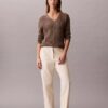 Pantalones chinos rectos de algodón Cotton Stretch Pantalones chinos rectos de algodón Cotton Stretch