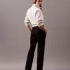 Pantalones chinos rectos de algodón Cotton Stretch Pantalones chinos rectos de algodón Cotton Stretch