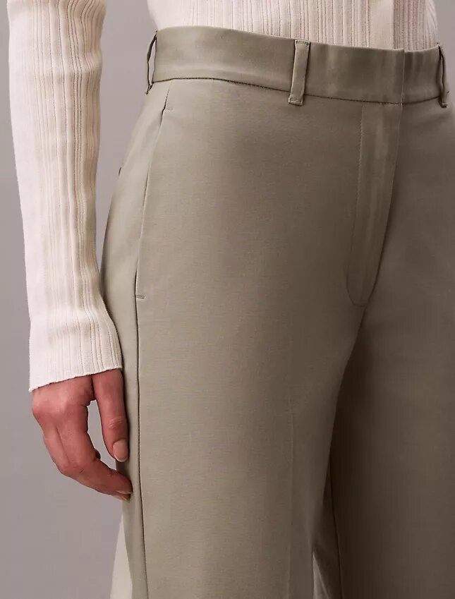 Pantalones chinos rectos de algodón Cotton Stretch Pantalones chinos rectos de algodón Cotton Stretch