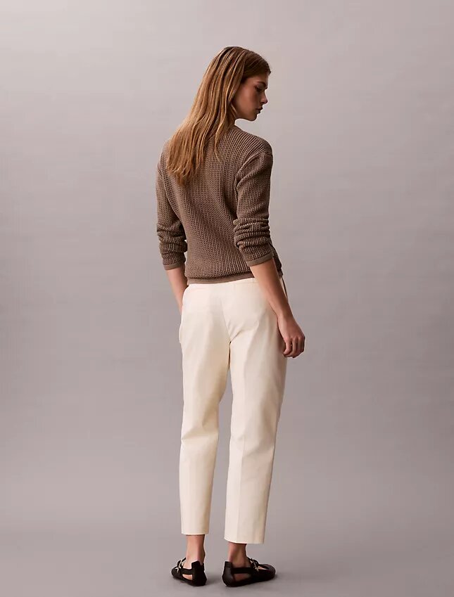 Pantalones chinos rectos de algodón Cotton Stretch Pantalones chinos rectos de algodón Cotton Stretch