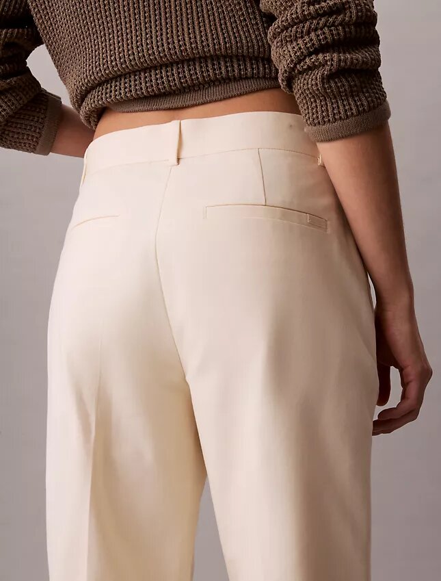 Pantalones chinos rectos de algodón Cotton Stretch Pantalones chinos rectos de algodón Cotton Stretch