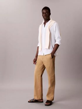 Pantalones chinos rectos de Cotton Stretch de los años 90 Pantalones chinos rectos de Cotton Stretch de los años 90