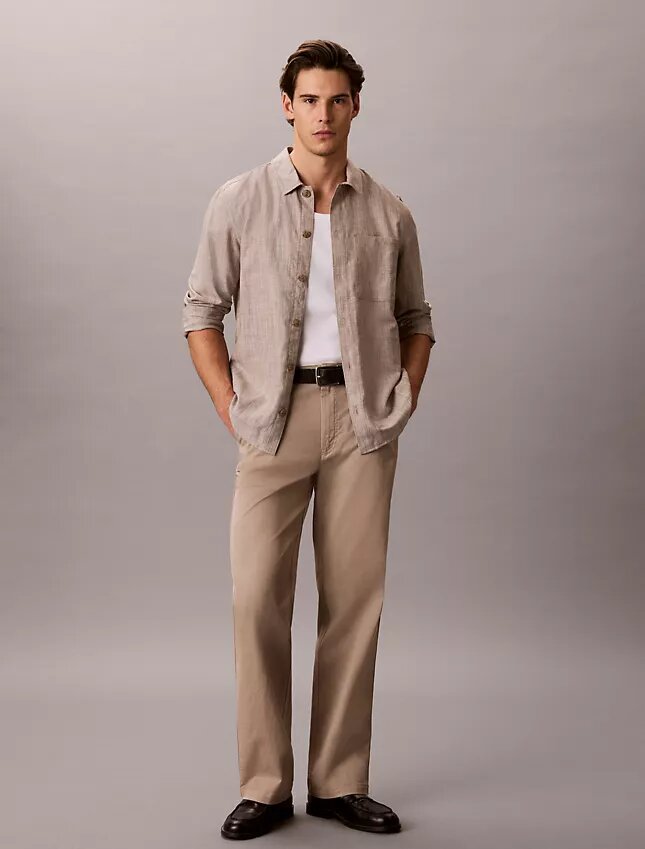 Pantalones chinos rectos de los 90s Straight Pantalones chinos rectos de los 90s Straight