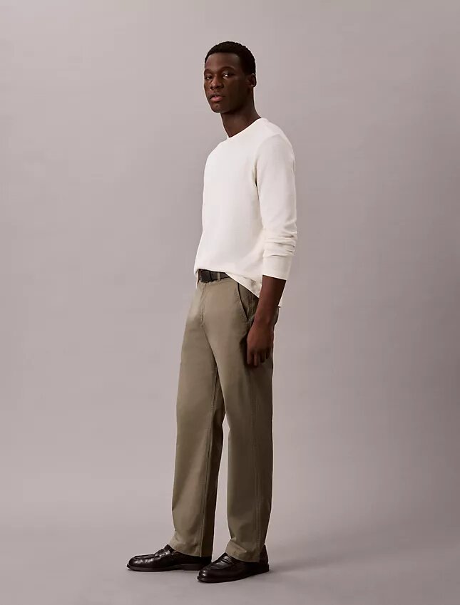 Pantalones chinos rectos de los 90s Straight Pantalones chinos rectos de los 90s Straight