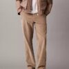 Pantalones chinos rectos de pana estilo años 90