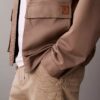 Pantalones chinos rectos de pana estilo años 90