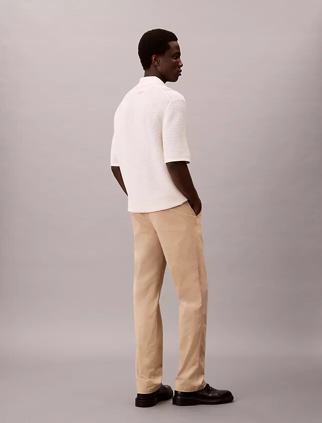 Pantalones chinos rectos estándar Pantalones chinos rectos estándar