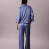 Pantalones con brillo satinado