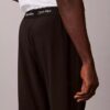 Pantalones con cintura tejida y logotipo deportivo moderno