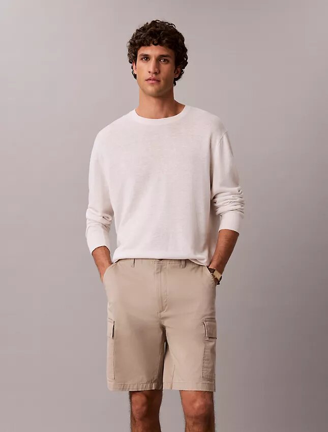 Pantalones cortos cargo chinos rectos estilo 90s Straight Pantalones cortos cargo chinos rectos estilo 90s Straight
