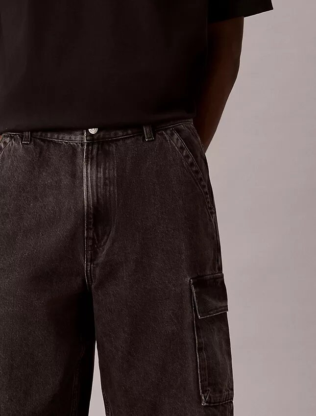 Pantalones cortos cargo de Denim de los 90 Pantalones cortos cargo de Denim de los 90