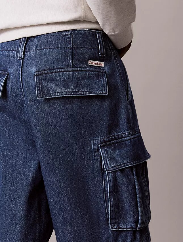 Pantalones cortos cargo de Denim de los 90 Pantalones cortos cargo de Denim de los 90