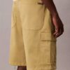 Pantalones cortos cargo de sarga Cotton Stretch de algodón Pantalones cortos cargo de sarga Cotton Stretch de algodón
