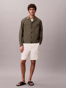 Pantalones cortos cargo sin cremallera
