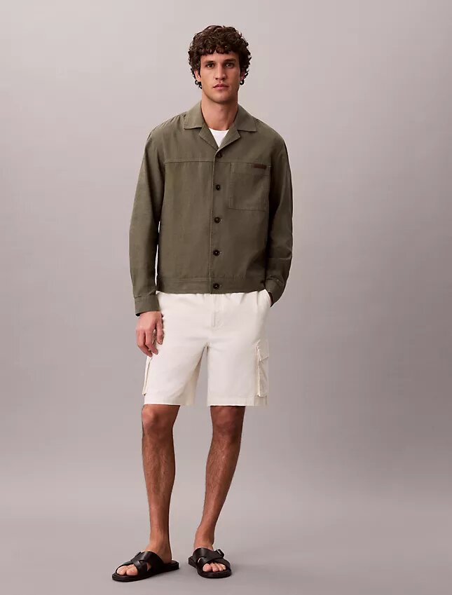 Pantalones cortos cargo sin cremallera Pantalones cortos cargo sin cremallera