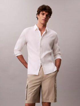 Pantalones cortos cargo sin cremallera