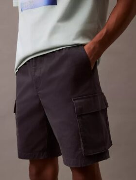 Pantalones cortos cargo sin cremallera