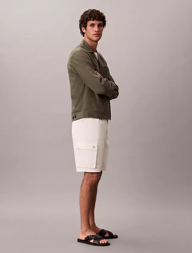 Pantalones cortos cargo sin cremallera Pantalones cortos cargo sin cremallera