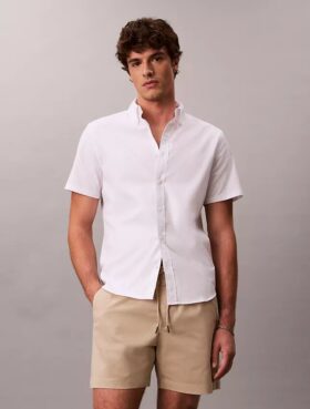 Pantalones cortos chinos Cotton Stretch de algodón