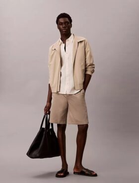 Pantalones cortos chinos holgados estilo años 90