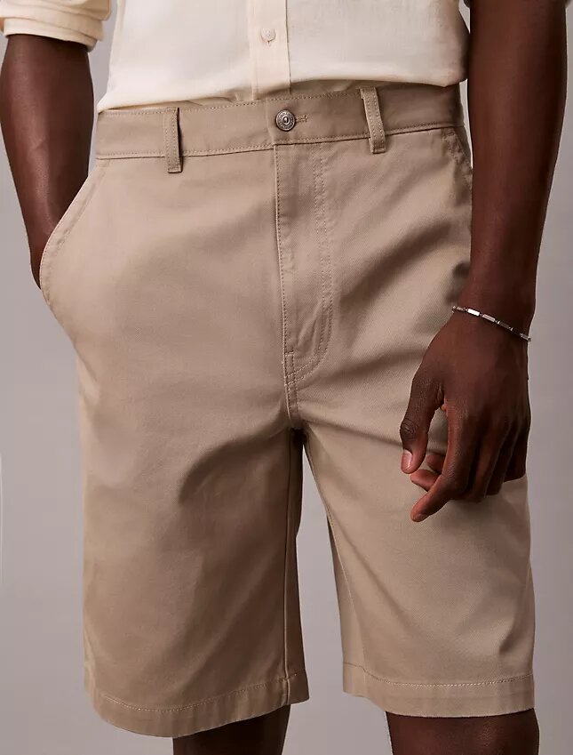 Pantalones cortos chinos holgados estilo años 90 Pantalones cortos chinos holgados estilo años 90