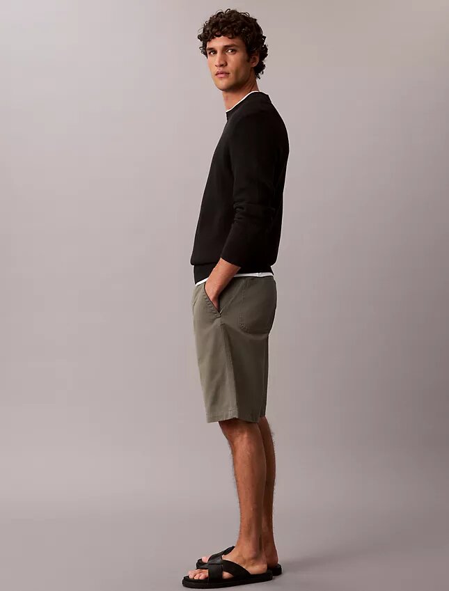 Pantalones cortos chinos holgados estilo años 90 Pantalones cortos chinos holgados estilo años 90