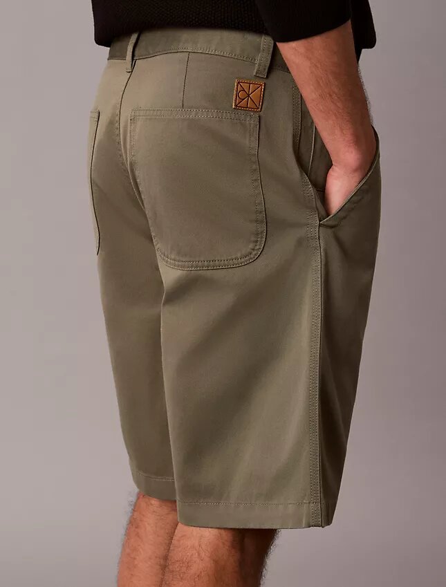 Pantalones cortos chinos holgados estilo años 90 Pantalones cortos chinos holgados estilo años 90