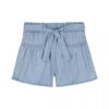 Pantalones cortos con lazo en la cintura para niñas