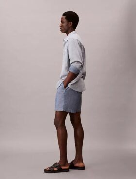 Pantalones cortos de cambray sin cremallera