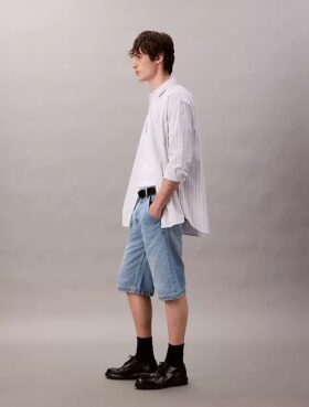 Pantalones cortos de carpintero de Denim estilo 90