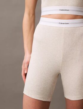 Pantalones cortos de ciclista de Cotton Stretch acanalados