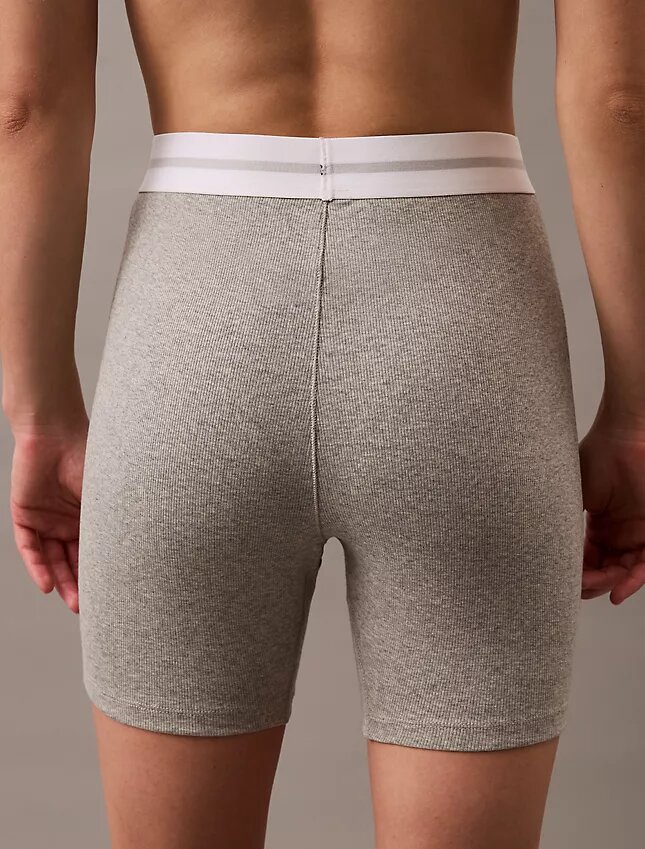 Pantalones cortos de ciclista de Cotton Stretch acanalados Pantalones cortos de ciclista de Cotton Stretch acanalados