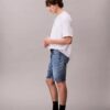 Pantalones cortos de Denim estándar Coolmax®