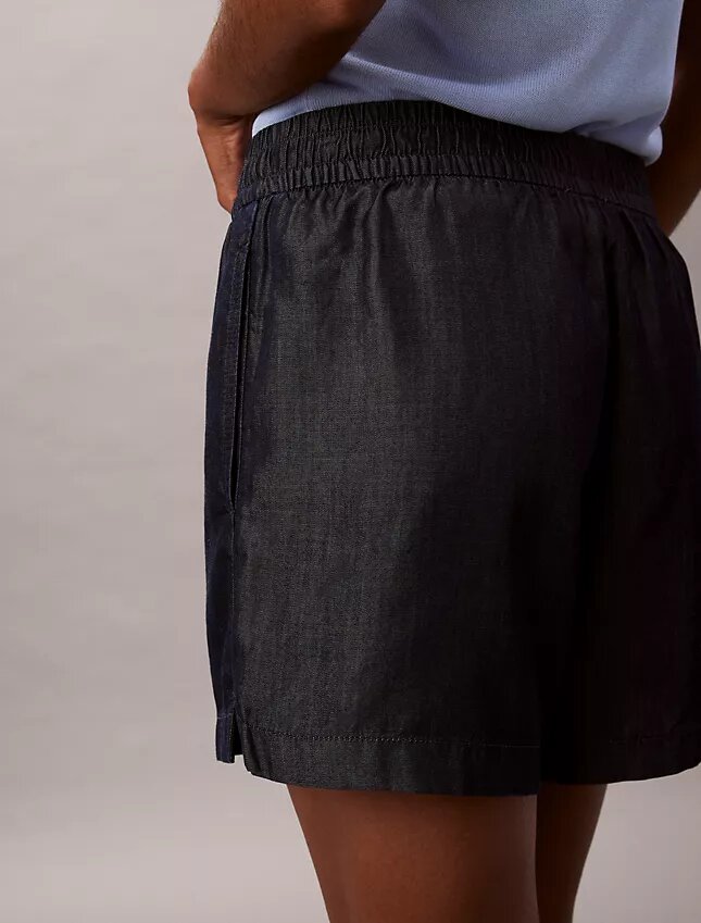Pantalones cortos de Denim sin cremallera Pantalones cortos de Denim sin cremallera