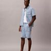 Pantalones cortos de Denim utilitarios