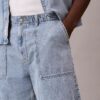 Pantalones cortos de Denim utilitarios