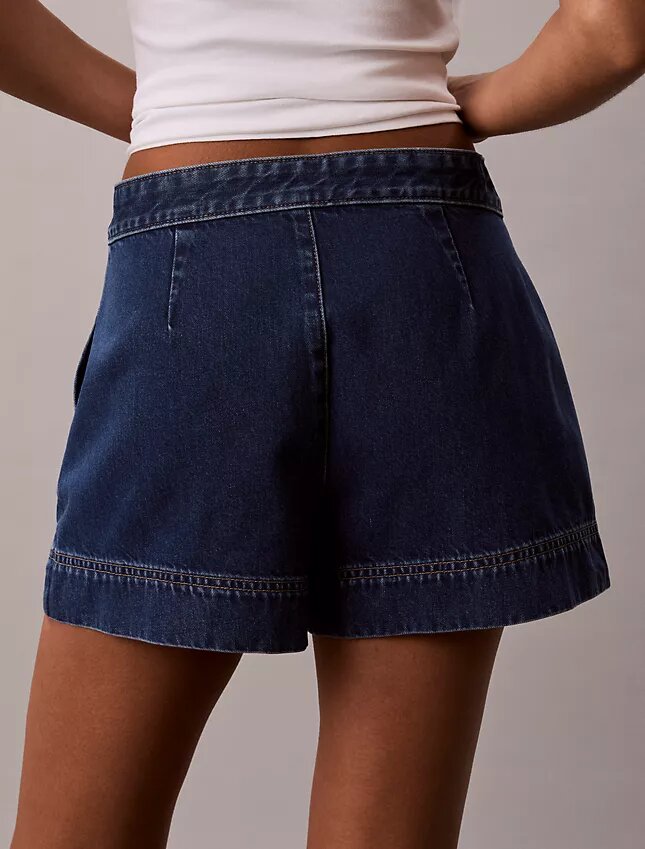 Pantalones cortos de Denim utilitarios Pantalones cortos de Denim utilitarios