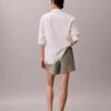 Pantalones cortos de doble gasa sin cremallera Pantalones cortos de doble gasa sin cremallera