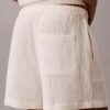 Pantalones cortos de doble gasa sin cremallera Pantalones cortos de doble gasa sin cremallera