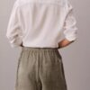 Pantalones cortos de doble gasa sin cremallera Pantalones cortos de doble gasa sin cremallera