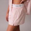 Pantalones cortos de dormir de popelín de algodón