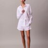 Pantalones cortos de dormir de popelín de algodón para San Valentín Pantalones cortos de dormir de popelín de algodón para San Valentín